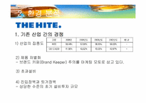 [전략경영] HITE(하이트) VS 청도(칭따오) 장단점 요약 비교 및 하이트 발전방안 모색-11