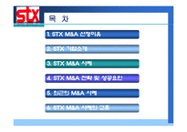 [전략경영] STX M&A 사례-2