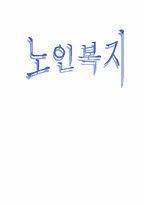 [사회복지] 노인문제와 노인복지 정책의 발전방향-1