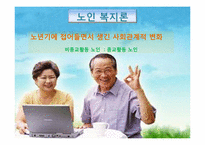 [노인복지] 노년기에 접어들면서 생긴 사회관계적 변화 조사(종교인, 비종교인 비교)-1