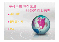 [한국과 국제사회] 구성주의로 보는 미일동맹-10