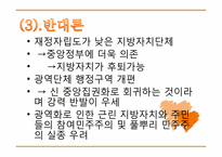 [행정학] 정부간 관계론(행정구역 개편-기초자치단체간 통합)-11