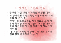 [가족복지] 장애인 가족의 문제점과 복지대책 전망-3