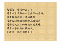 [중국현대문학] 애청 - 대언하 나의 보모(大堰河 我的保姆) 작품 분석 및 감상-18