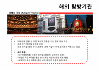 [영문학] 영국 영문학과 공연예술동향 탐구 세부 탐구 계획서-13
