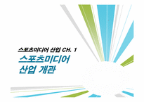 [스포츠 산업개론] 스포츠 미디어산업의 현황과 발전방향-3