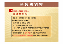 [스포츠 영양학] 운동과 영양-4