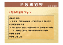 [스포츠 영양학] 운동과 영양-5
