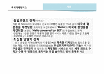 SK Telecom 국제마케팅 전략 -힐리오(helio) 사례-19