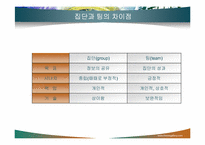 [조직행동론] 집단역학과 팀워크-9