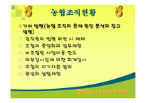 [조직행위론] 농협 조직-8