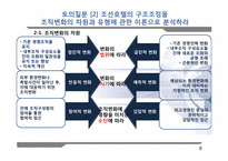 [조직변화와 관리] 조선호텔 의 구조조정-8