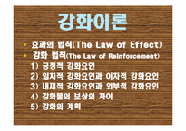[조직행동론] 학습이론-13