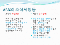 [조직행동] ABB의 글로벌 매트릭스조직-6