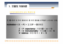 [조직행동론] 제10장 동기부여의 과정이론-10