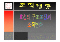 [조직행동] 효성의 구조조정과 조직변신-1