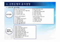 [기업윤리] 신한은행의 윤리경영-7