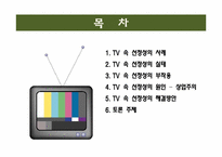 [대중매체] TV 속 선정성에 관한 고찰-2