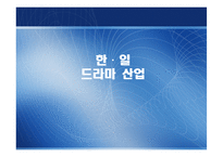 [일본경제론] 한국과 일본의 드라마 산업-1