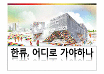 [문화와인간사회] 한류의 현재와 앞으로의 전망에 관한 분석-1