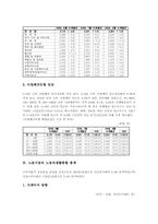 [노동시장통계]노동시장 경제활동인구현황 통계, 노동시장 임금현황 통계, 노동시장 노동자생활현황 통계, 노동시장 노사분규현황 통계 분석-8