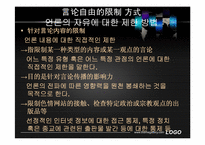 [브릭스지역기초법] 언론의 자유에 대한 고찰-7