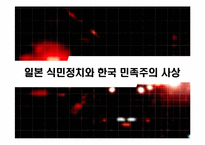 [한국정치론] 일제의 식민통치와 한국 민족주의 사상-1
