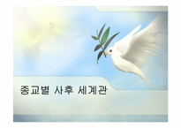 종교별 사후 세계관-1
