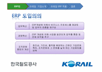 [디지털경영] KORAIL(코레일)의 ERP 도입에 관한 고찰-5