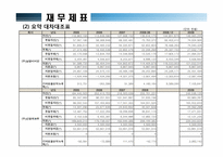 [재무관리] 신영 와코루와 남영 비비안의 재무분석-7