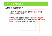 [소비자행동론] 소비자정보 처리 과정-3