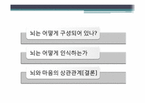 [심리학의이해] 뇌와 마음의 상관관계-3