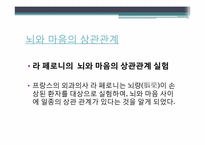 [심리학의이해] 뇌와 마음의 상관관계-15