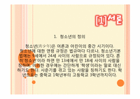 [사회복지학개론] 청소년 복지-3
