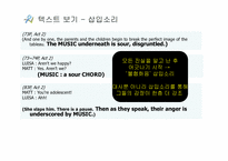[영미희곡의이해] The Fantasticks의 연극의 특징(연극으로서의 무대 연출 효과 분석)-4