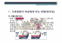 [환경과삶] 여성과 기후변화(취약성과 적응능력)-8