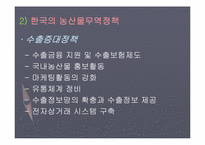 [무역정책론] 농산물 무역정책-4