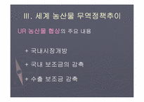 [무역정책론] 농산물 무역정책-7