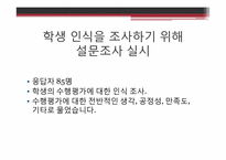 [교육학개론] 수행평가 인식 및 이상적인 수행평가-5