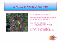 [관광정책론] 관광이벤트 효율성 증대 정책-20
