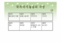 [고전문학] 우리나라 민속극의 종류와 컨텐츠화 방안(봉산탈춤과 꼭두각시놀음)-13