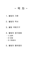 볼링의 역사, 용어정리 경기방법에 대해서-2