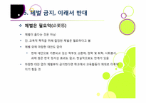 [학교체벌금지]학생 체벌 논란의 이해(학생 체벌 논란의 배경 및 핵심 쟁점과 찬반양론 정리, 체벌 문제의 바람직한 해결방안 모색 등)-20