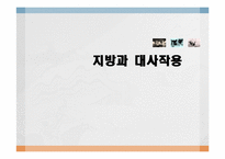 지방과 대사작용-1