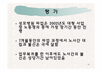 [노사관계] 성모병원 노동쟁의 사례-15