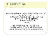 행동주의와 사회인지이론-7