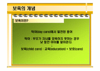 [보육학개론] 보육의 기초-4