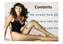 [인터넷커뮤니케이션] 인터넷 상 섹스-2