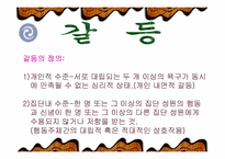 갈등의원인과진행단계,갈등에대한발표PPT,갈등의진행단계,경쟁함정-2