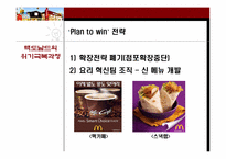 맥도날드 시장환경변화분석과 위기극복과정 파워포인트-12